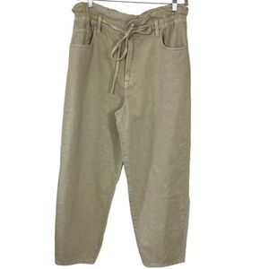 7 FOR ALL MANKIND HIGH WAISTED  DENIM PANTS, SIZE 31